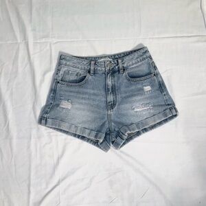 PacSun Light Blue Jean Shorts